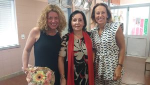 Diretora e amigas